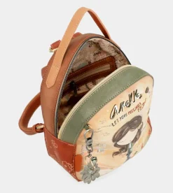 Anekke Peace & Love Camel Small Backpack Online