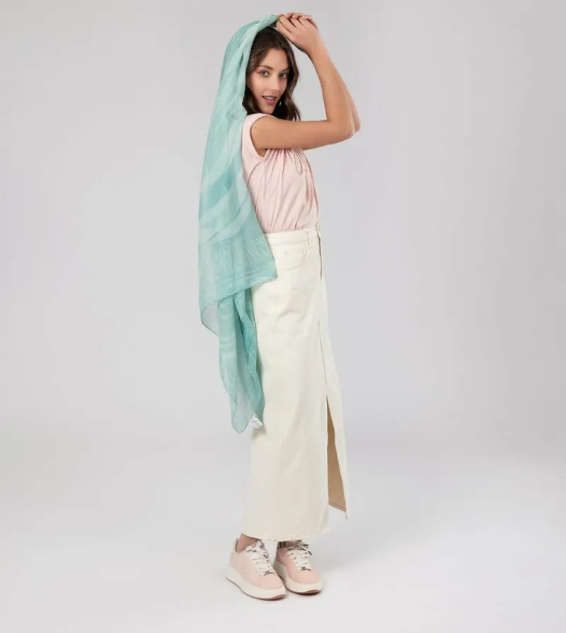 Anekke Peace & Love Green Scarf Sale