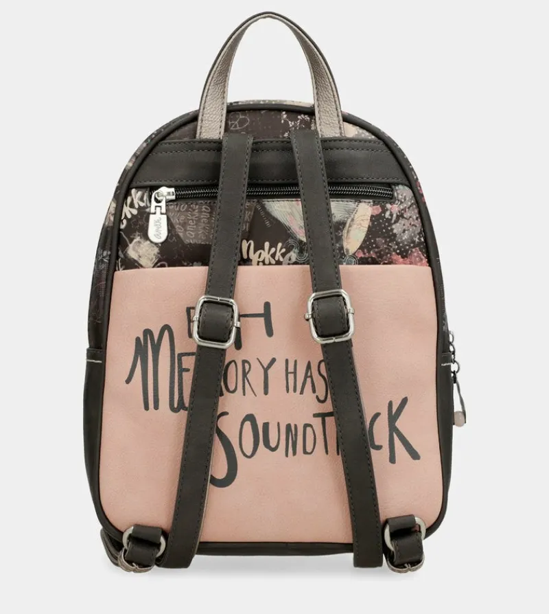 Anekke Peace & Love Pink Medium Backpack Sale