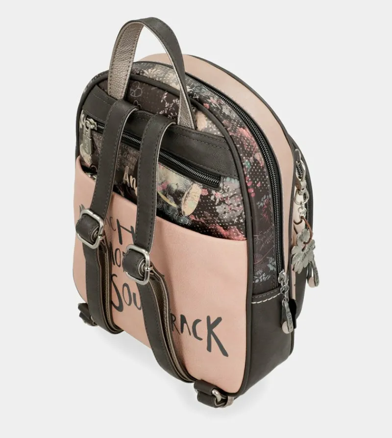 Anekke Peace & Love Pink Medium Backpack Sale