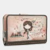Anekke Peace & Love Pink Medium Rfid Wallet Store