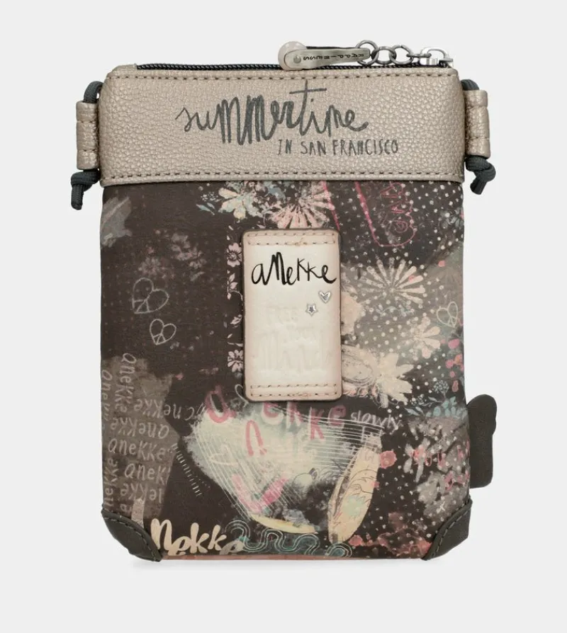 Anekke Peace & Love Pink Mini Crossbody Bag Shop