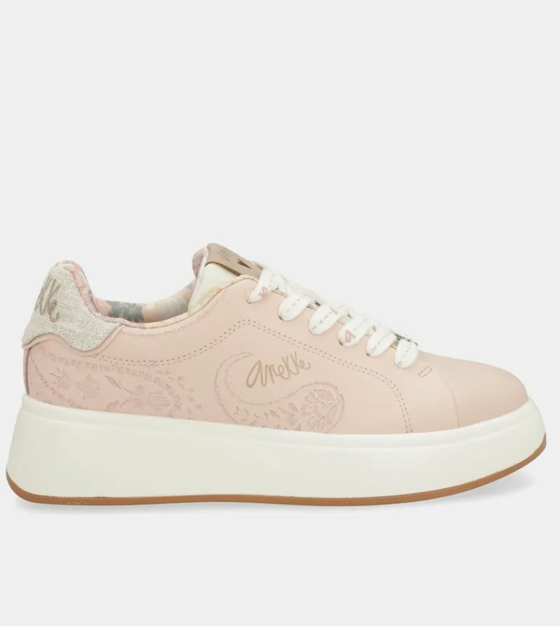 Anekke Peace & Love Pink Sneakers Store