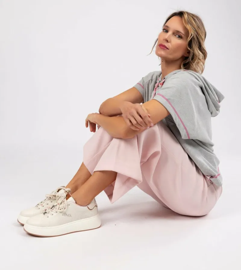 Anekke Peace & Love White Sneakers Flash Sale