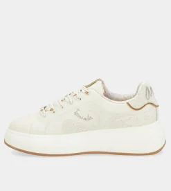 Anekke Peace & Love White Sneakers Flash Sale