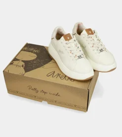 Anekke Peace & Love White Sneakers Flash Sale