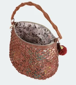 Anekke Printed Raffia Crossbody Bag Store