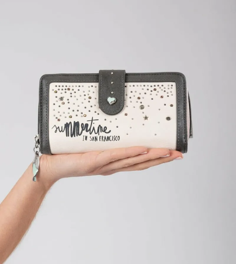 Anekke Psicodelic Large Rfid Wallet Sale