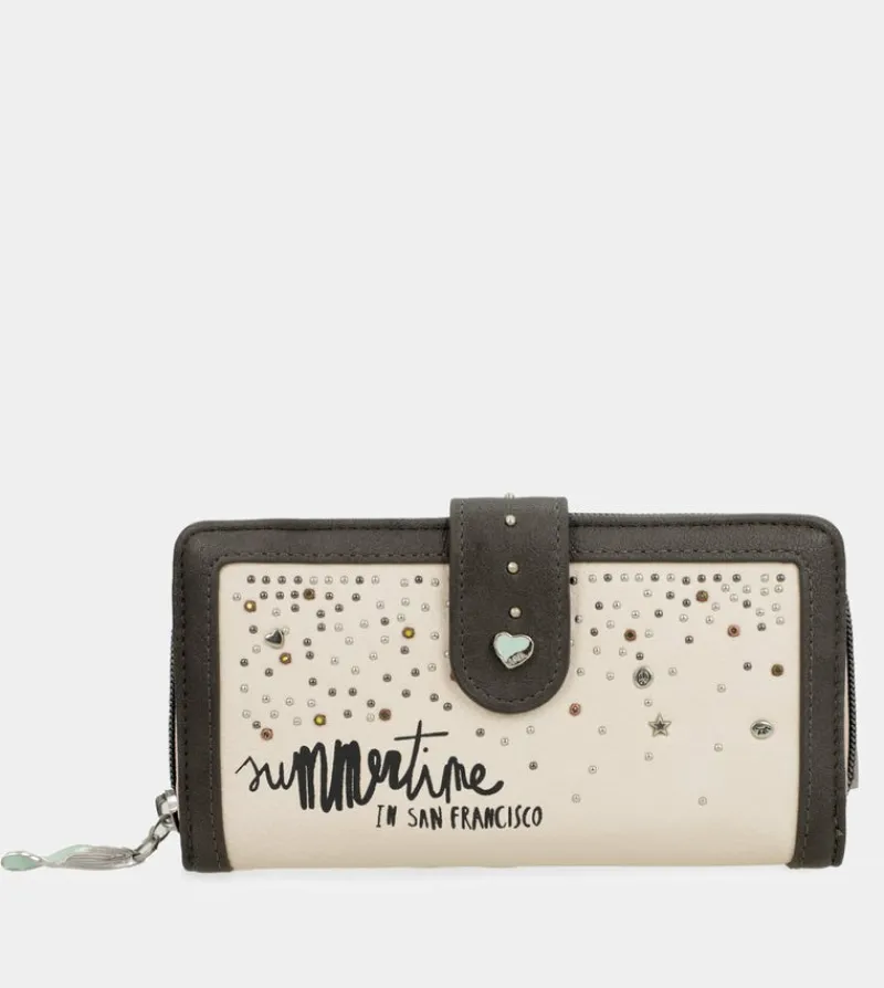Anekke Psicodelic Large Rfid Wallet Sale
