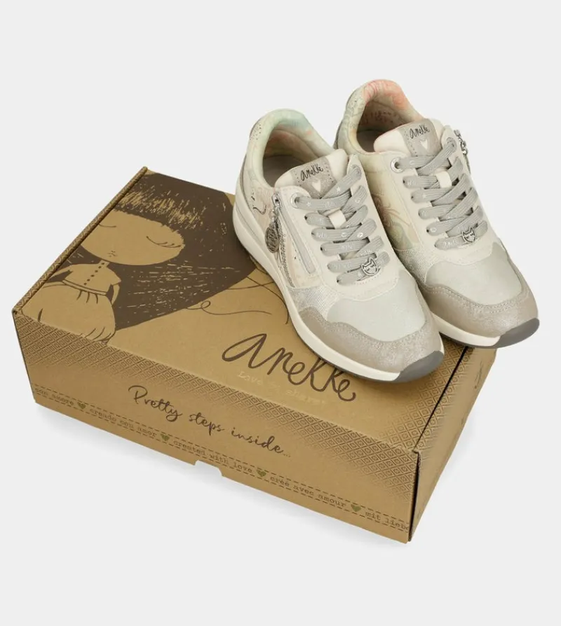 Anekke Psicodelic Wedge Sneakers Fashion