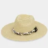 Anekke Raffia Hat, Brown Fashion