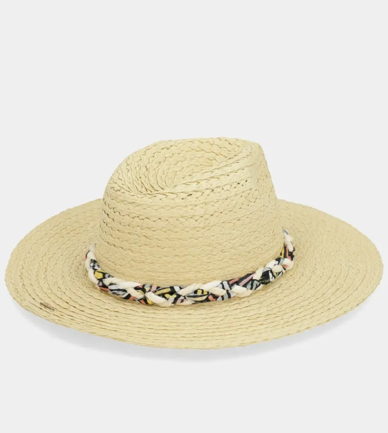 Anekke Raffia Hat, Brown Fashion