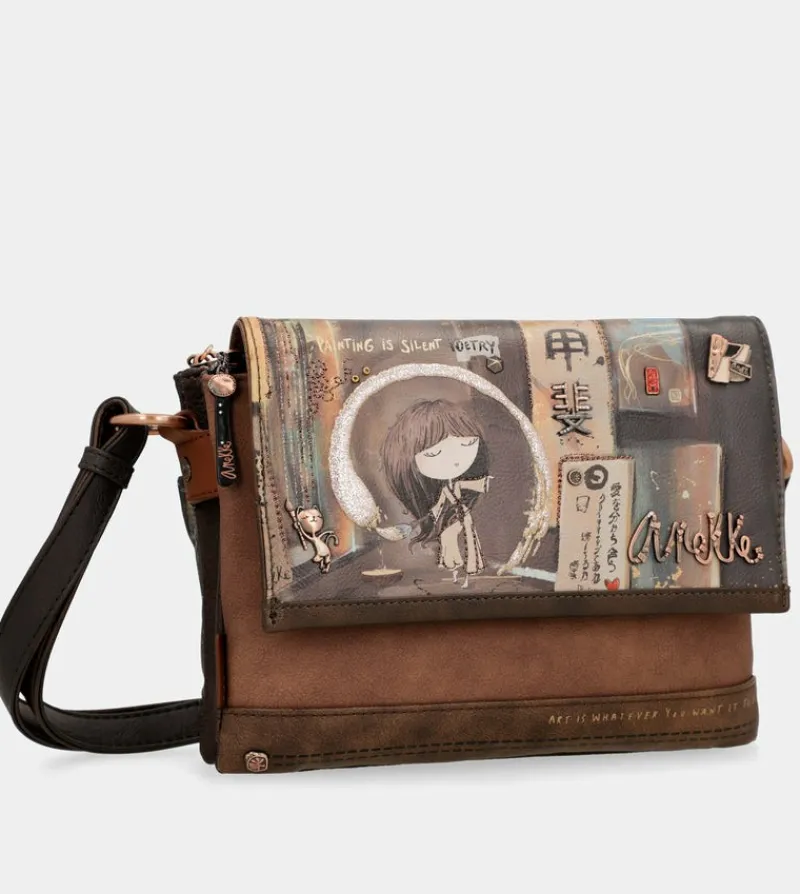 Anekke Shoen 3 Compartment Flap Bag Best
