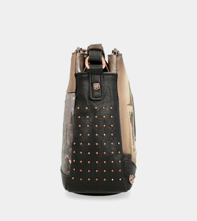 Anekke Shoen 3 Compartments Shoulder Bag Clearance