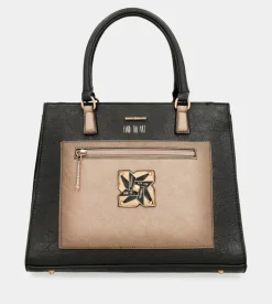 Anekke Shoen Black Tote With Shoulder Strap Store