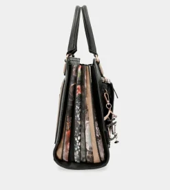 Anekke Shoen Black Tote With Shoulder Strap Store