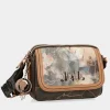 Anekke Shoen Brush 3 Compartment Shoulder Bag Cheap