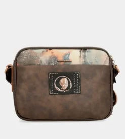 Anekke Shoen Brush 3 Compartment Shoulder Bag Cheap