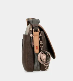 Anekke Shoen Brush 3 Compartment Shoulder Bag Cheap