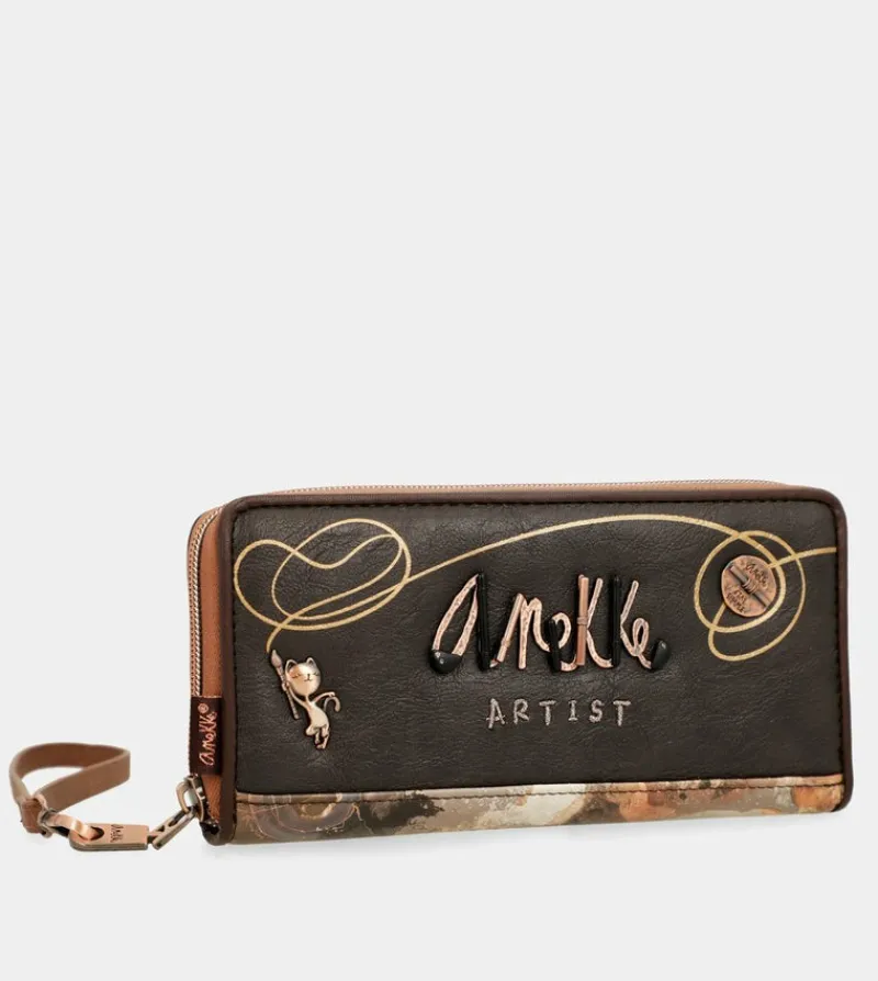 Anekke Shoen Brush Large Wallet Best