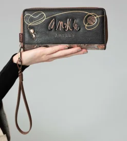 Anekke Shoen Brush Large Wallet Best