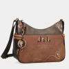 Anekke Shoen Brush Shoulder Bag New