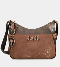 Anekke Shoen Brush Shoulder Bag New