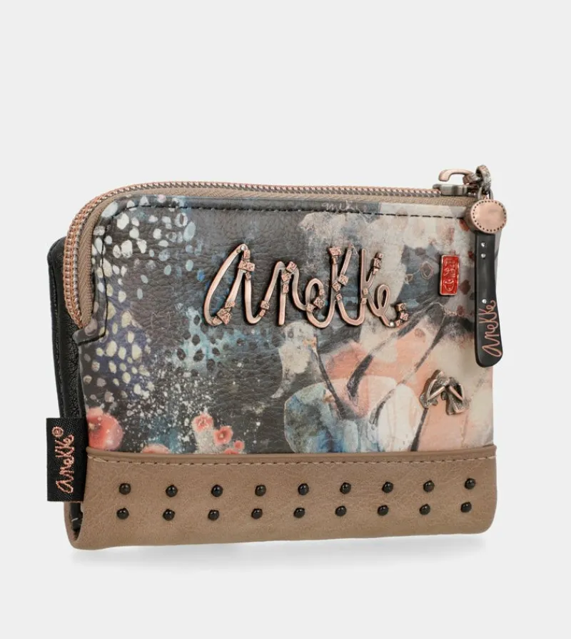 Anekke Shoen Brush Small Flexible Wallet Best