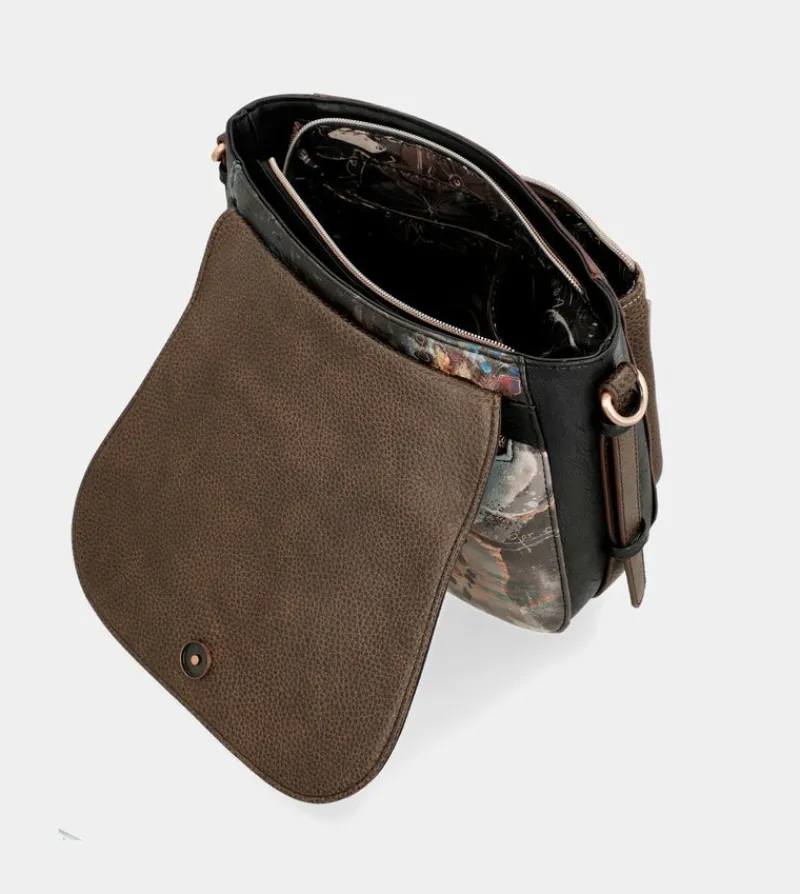 Anekke Shoen Convertible Backpack And Shoulder Bag Hot
