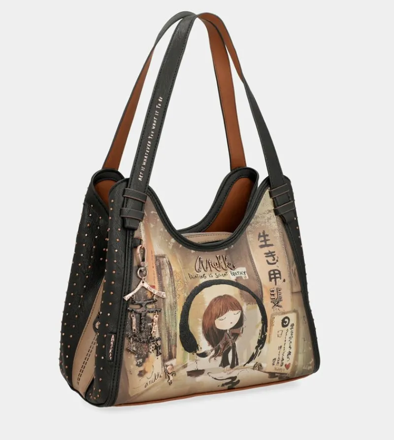 Anekke Shoen 2-Handle Shoulder Bag Hot