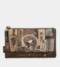 Anekke Shoen Large Flexible Rfid Wallet Store