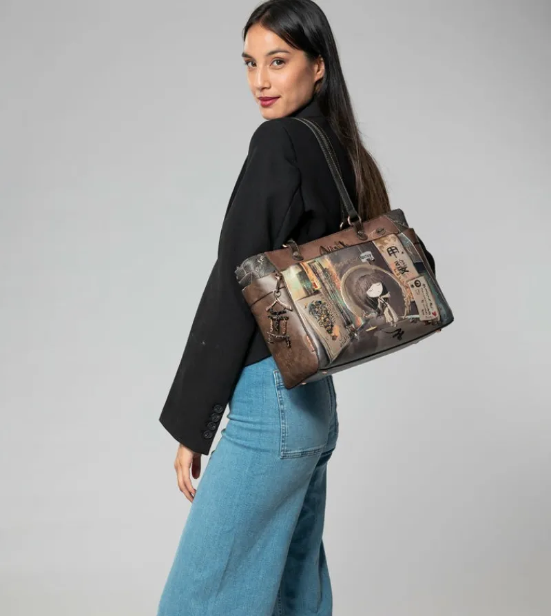 Anekke Shoen Large Shoulder Bag Best