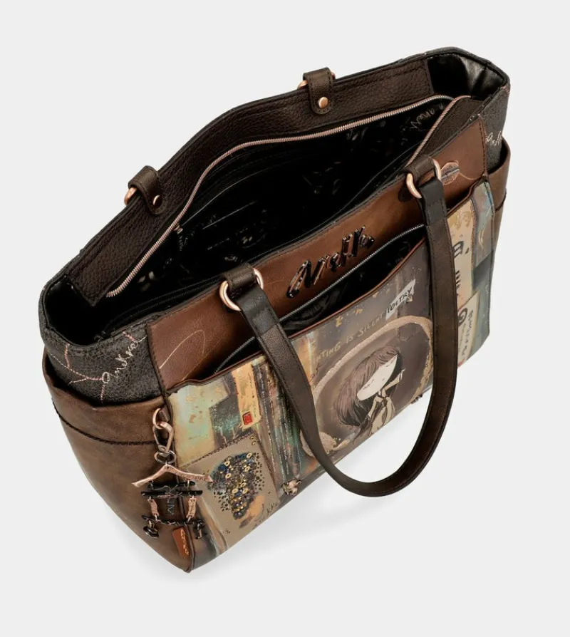 Anekke Shoen Large Shoulder Bag Best