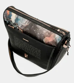 Anekke Shoen Large Shoulder Bag With Pockets Flash Sale
