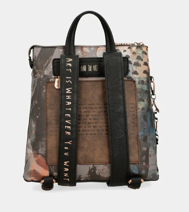 Anekke Shoen Medium Black Backpack Sale