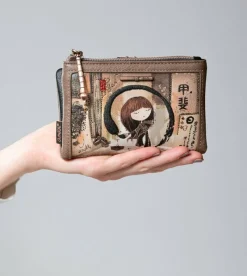 Anekke Shoen Medium Flexible Rfid Wallet Clearance