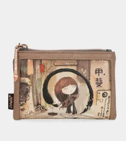Anekke Shoen Medium Flexible Rfid Wallet Clearance