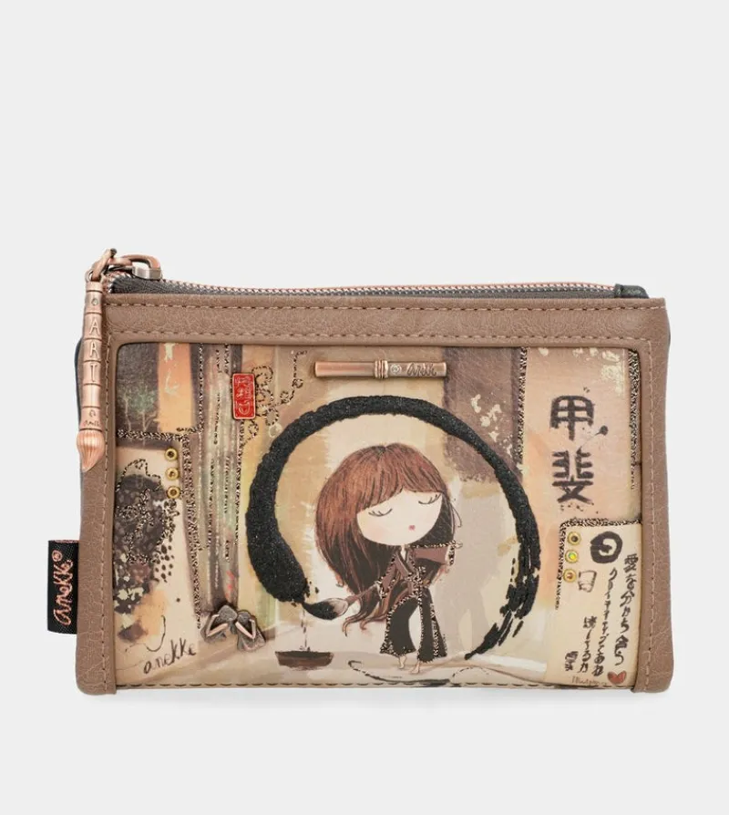 Anekke Shoen Medium Flexible Rfid Wallet Clearance
