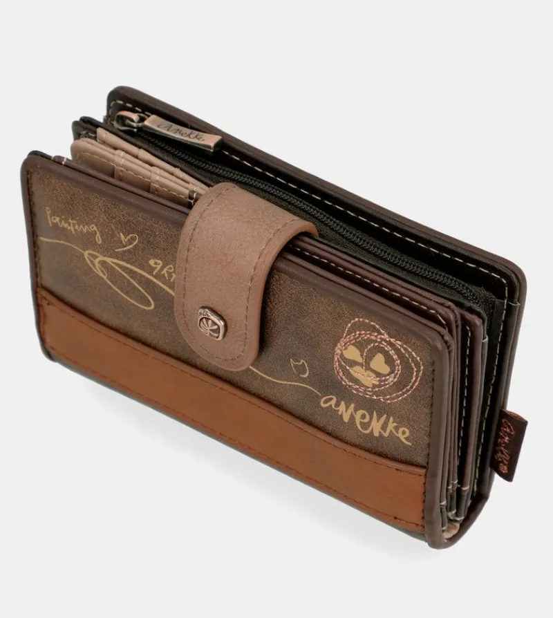 Anekke Shoen Medium Rfid Wallet Clearance