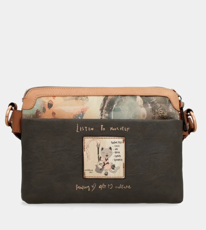 Anekke Shoen Medium Shoulder Bag With 3 Compartments Online