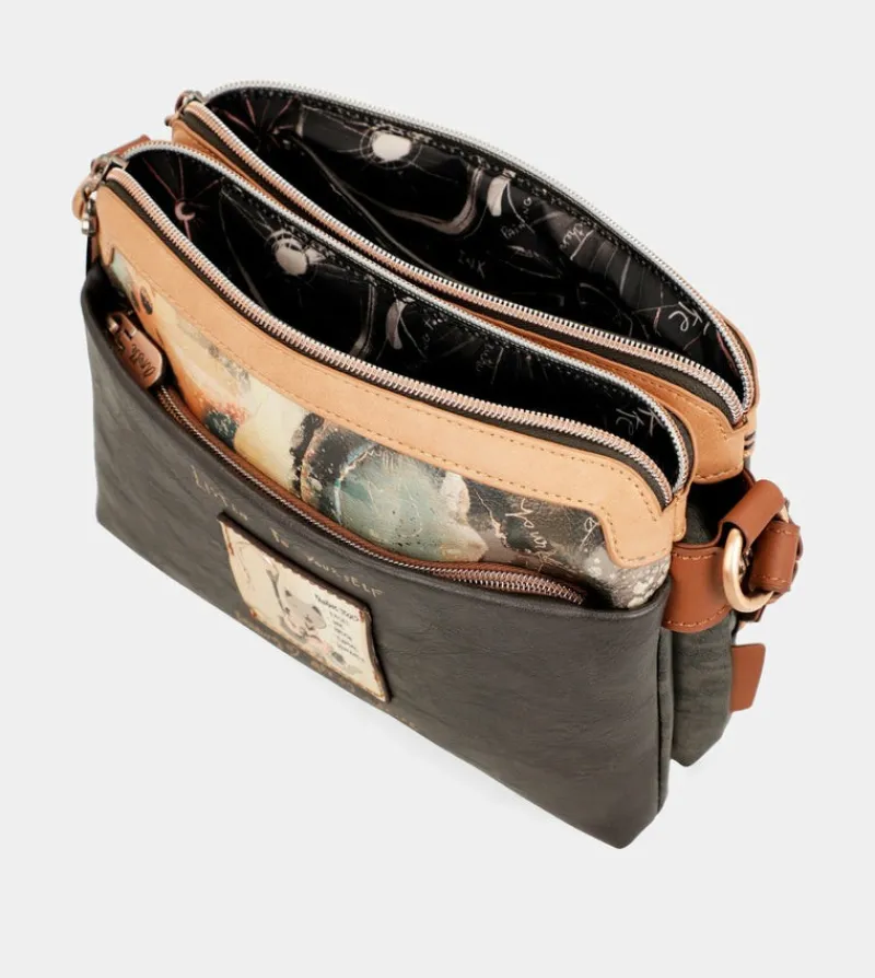 Anekke Shoen Medium Shoulder Bag With 3 Compartments Online