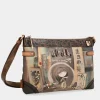 Anekke Shoen Mini Double Compartment Shoulder Bag Cheap