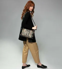 Anekke Shoen Mini Double Compartment Shoulder Bag Cheap