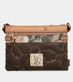 Anekke Shoen Mini Double Compartment Shoulder Bag Cheap