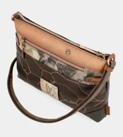 Anekke Shoen Mini Double Compartment Shoulder Bag Cheap