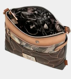 Anekke Shoen Mini Double Compartment Shoulder Bag Cheap