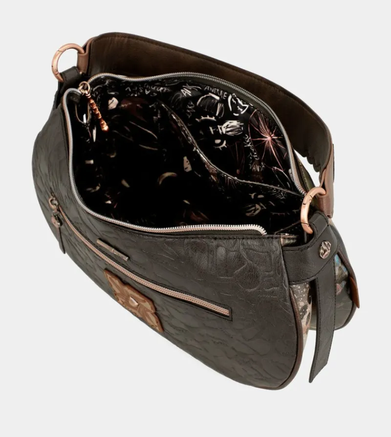 Anekke Shoen Oval Bag With Chain Outlet