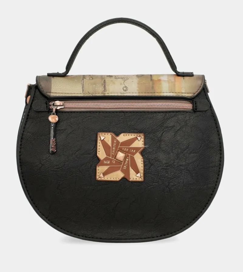 Anekke Shoen Oval Bag With Flap Cheap