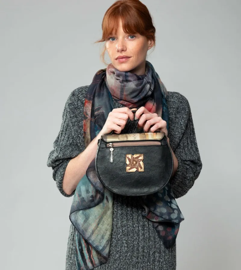 Anekke Shoen Oval Bag With Flap Cheap