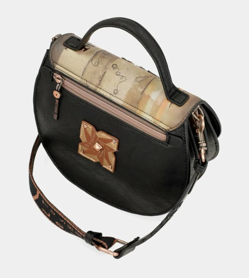 Anekke Shoen Oval Bag With Flap Cheap